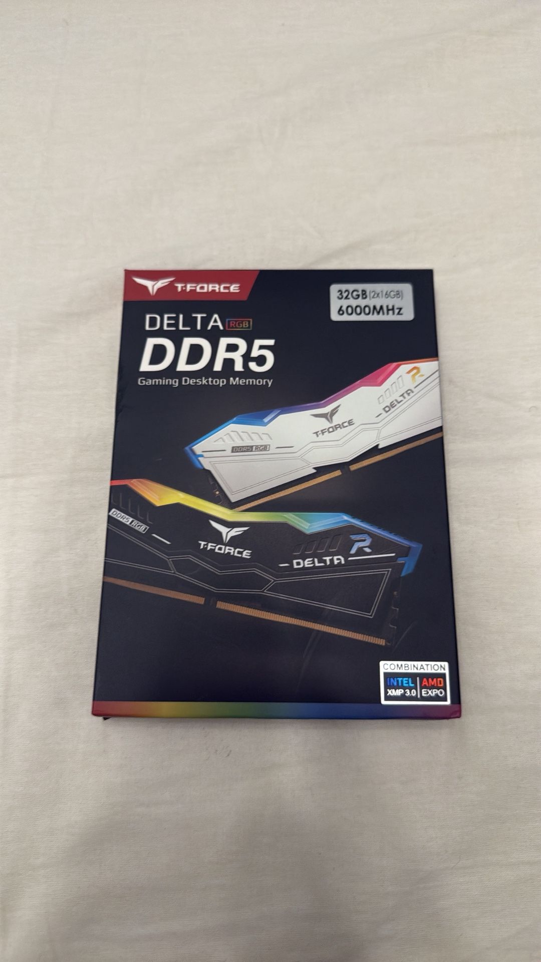 TEAMGROUP T-Force Delta RGB DDR5 Ram 32GB (2x16GB)