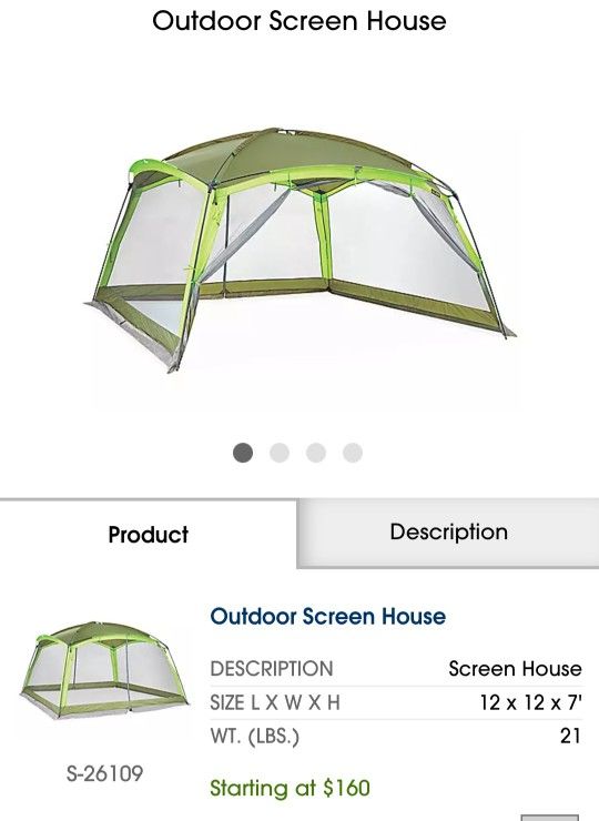Outdoor Screen House