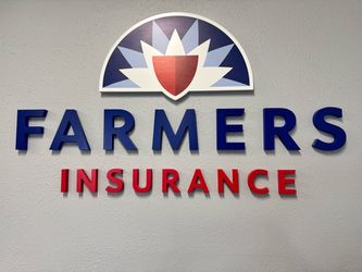 Farmers Insurance 3D Wall Sign