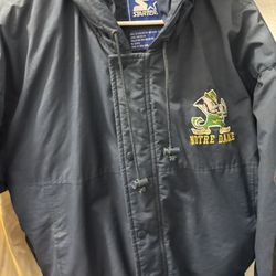 Vintage Notre Dame Starter Jacket🔥