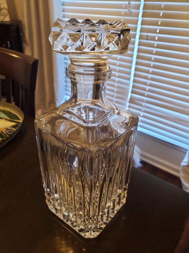 Vintage Decanter Tuilleries Villandry Collection By CRISTAL D'ARQUES-Durand