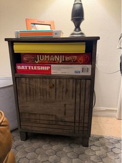 Night stand and room mirror