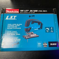 Makita 18v Lxt Jig Saw Tool Only 
