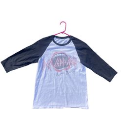 Def Leppard love bites baseball tee