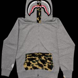 BAPE Double hooded Zip Up 