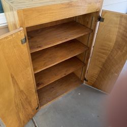 Wooden Storage Cabinet 