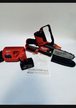 🔥 Milwaukee Fuel 6” Pruning Saw Hatchet  + 4.0 M12 Battery + M12 Charger