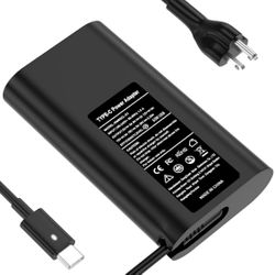 65W for Laptop Charger AC Adapter Replacement-for USB C Charger Latitude Chromebook 3100 Computer Type C Fast Charging Power Supply Cord 
