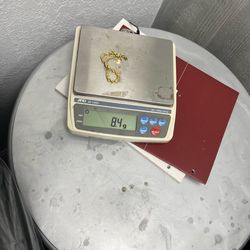 14k gold rope bracelet