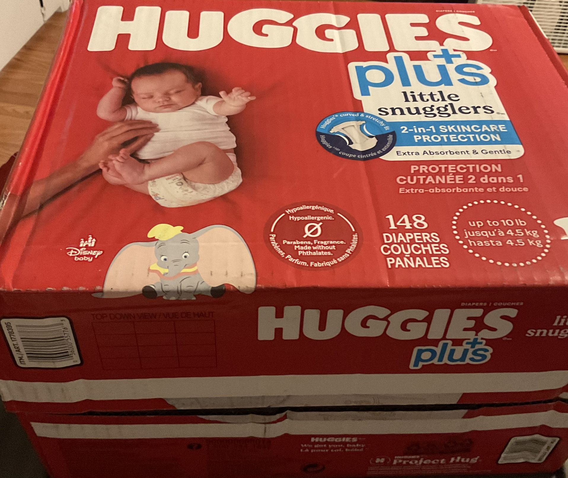Huggies + Plus Little Smugglers. 