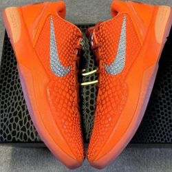 Kobe 6 Orange 10.5 New 