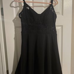 Little Black Lace Dress