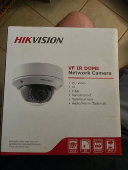 Hikvision VF IR Dome Network Camera NEW