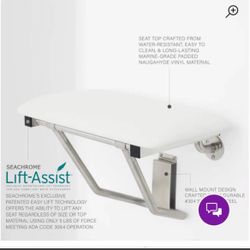 Seachrome Lift Assist Shower Seat 