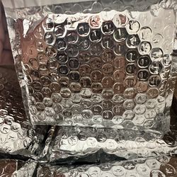 Bubble Wrap In foil Thermal With Two Freezable Ice Pack (reusable) Pouches (50)