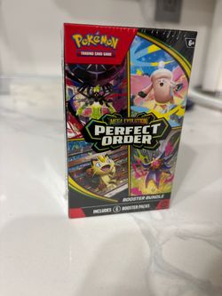 Pokémon TCG Mega Evolution Perfect Order Booster Bundle