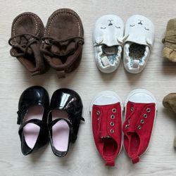 Baby Girl Shoes and clothes,  0-12 Months