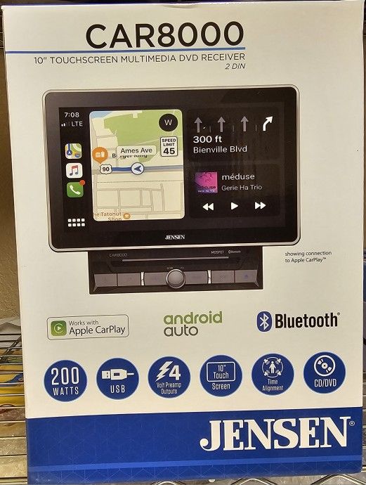 New Jensen 10 Inch Touchscreen Car Stereo