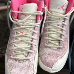 Jordan Pink Punch Retro Sneakers / Tennis Jordan / Youth Jordan