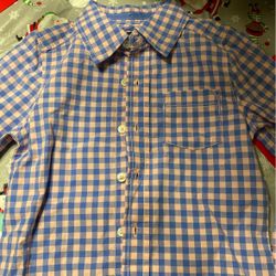 Plaid shirt Size 4/5