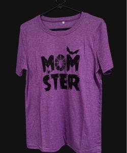 momster tee size M