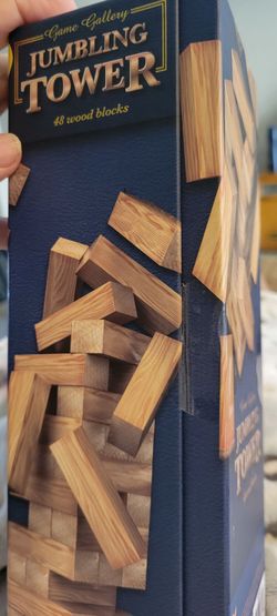 Brand new tumbling tower game