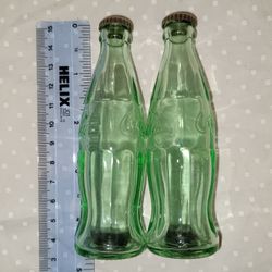 Coca-Cola Coke Mini Contour Bottle Salt and Pepper Shakers. Collectible and so cute! For the Coke fan / completist. NWOT never used.