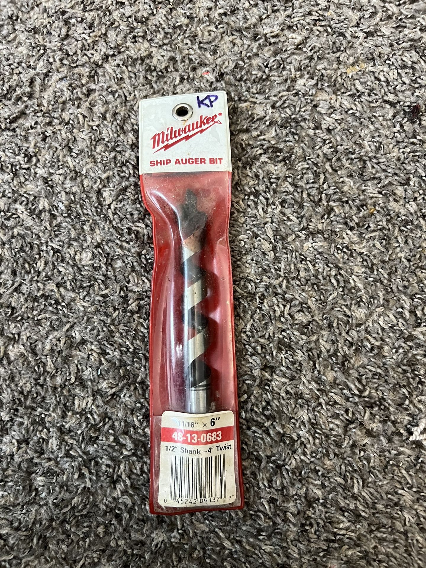 16 Milwaukee 48-13-0683 11/16-by-6-Inch Ship Auger Bit
