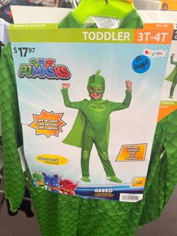 PJ Masks Gekko Toddler Costume 3T-4T