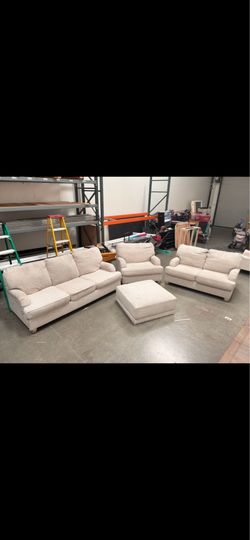 Ivory couches
