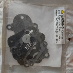 Mercury /Mariner 2 Stroke outboard Fuel pump rebuild kit and oil block off plug kit