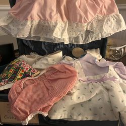Lot of Vintage Doll Clothes 