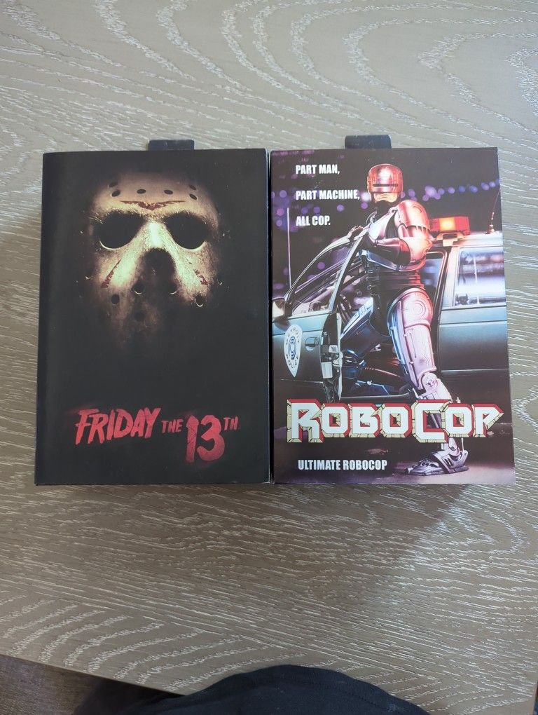 Neca 2 Pk. RoboCop/Friday 13th