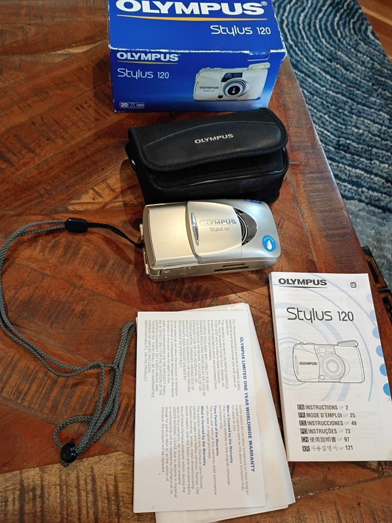 Olympus Stylus 120 35mm Film Camera