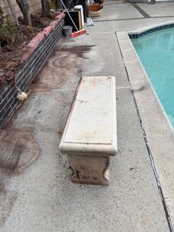 Nice Garden Cement Table for $60