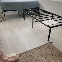 Two Metal Twin Bed frames 