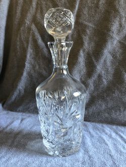 Antique Crystal Decanter