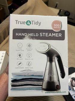 True & Tidy Handheld Garment Steamer 500W