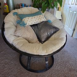 Papasan Chair – Super Comfy!