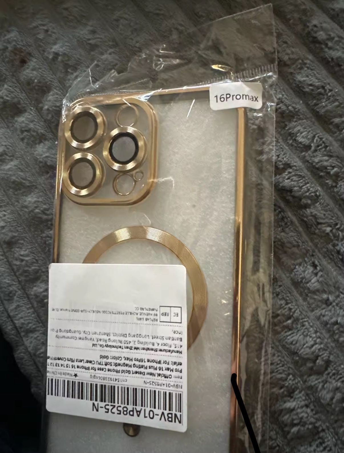 New Desert Gold Phone Case for iPhone 16 15 14 13 12 11 Pro Max 16 Plus Plating Magnetic Soft TPU Clear Lens Film Cover
