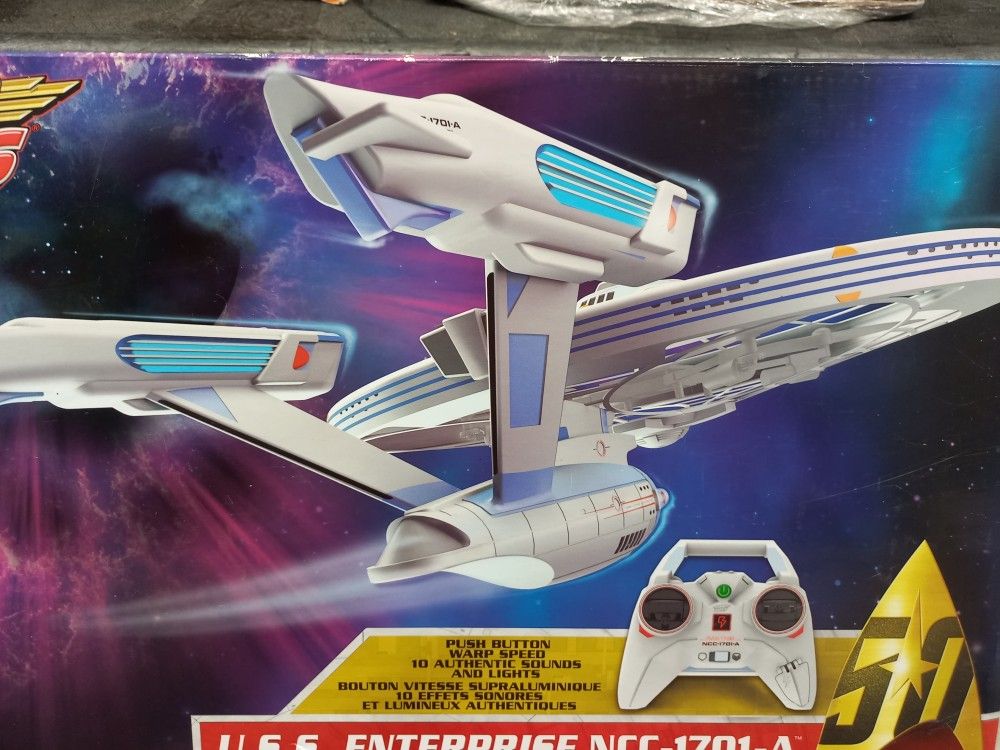 Star Trek Enterprise NCC 1701 A, Remote Control Drone Air