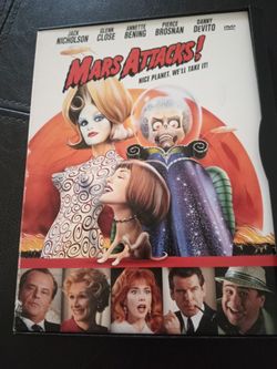 Mars Attacks DVD