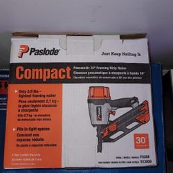 BRAND NEW paslode 30° Compact Framing Nailer 