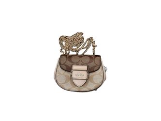 Coach D2380 Cj541 Beige / Tan Purse / Handbag