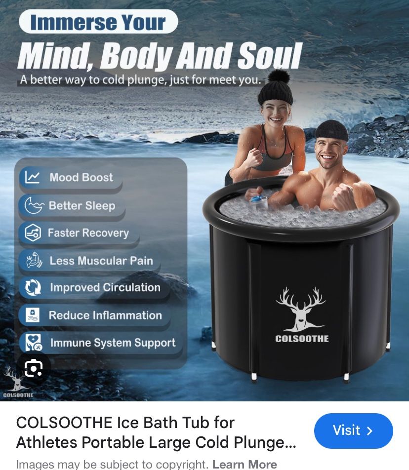 Colsoothe ice bath -new In Box