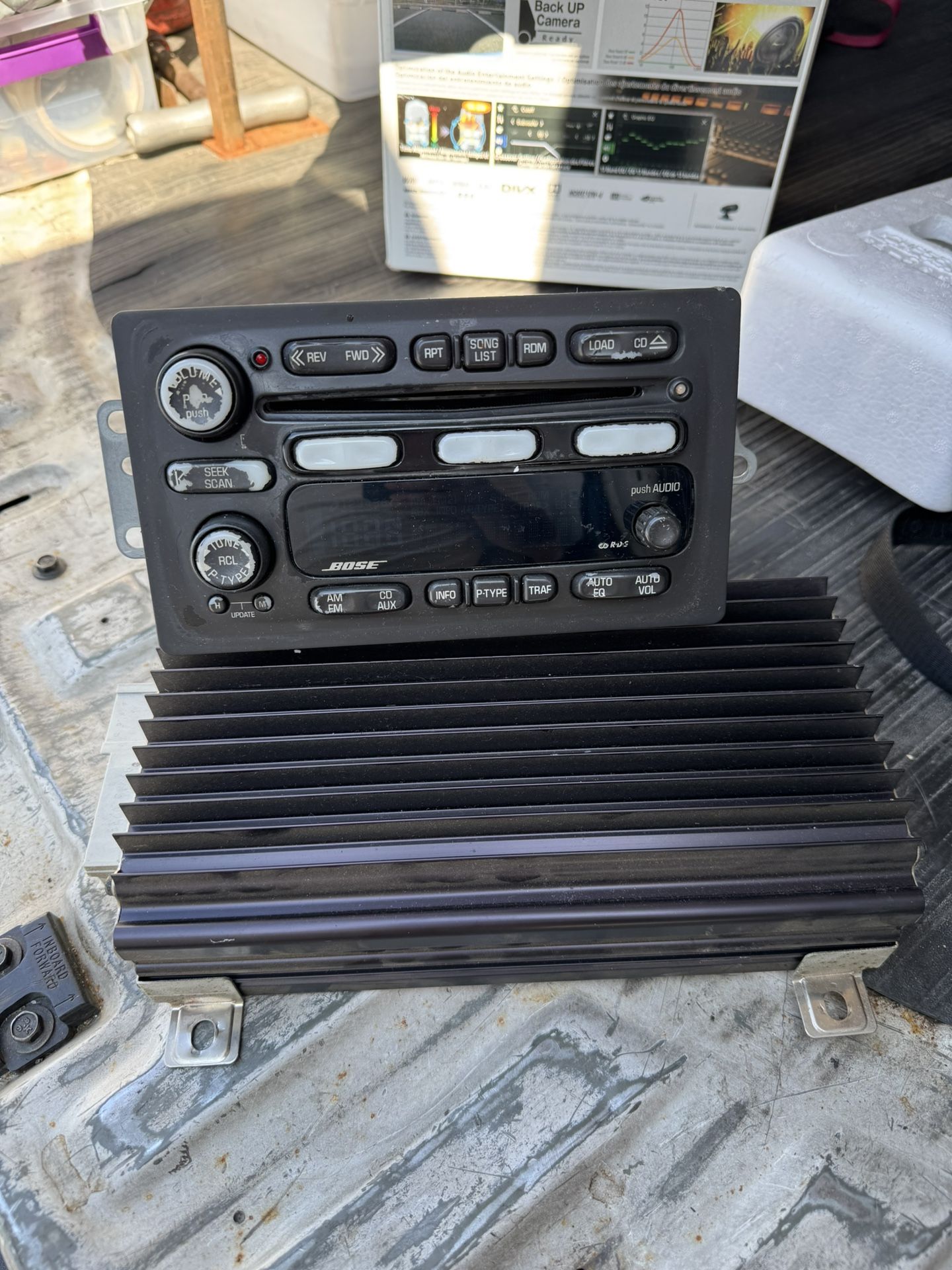 Bose Head unit With Bose Amp (used)