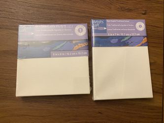 Artist’s Loft Back Stapled Canva