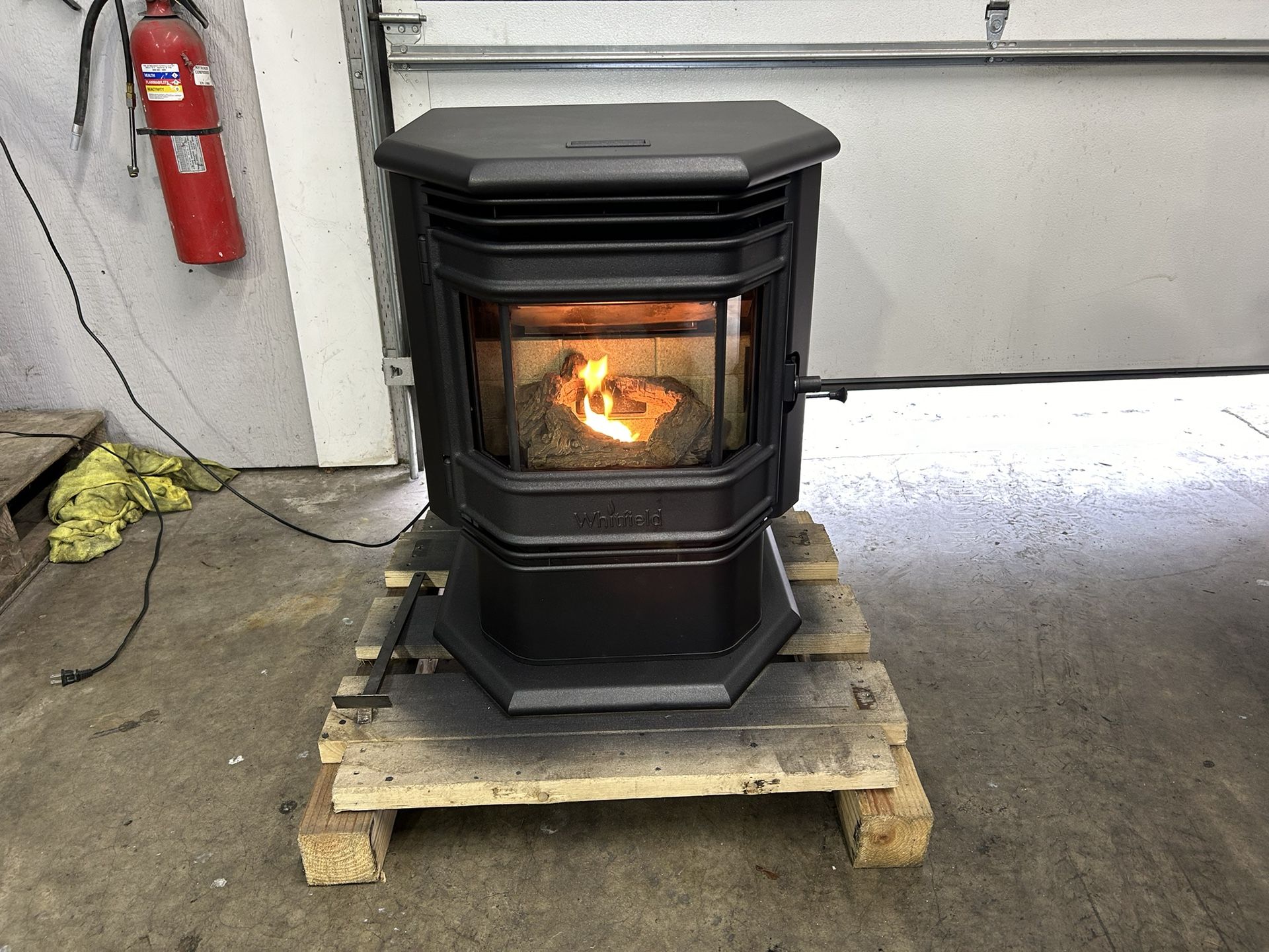 Whitfield Optima 20 Small Wood Pellet Stove