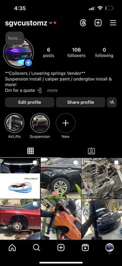 Coilovers / RGB LED Kits Install Etc