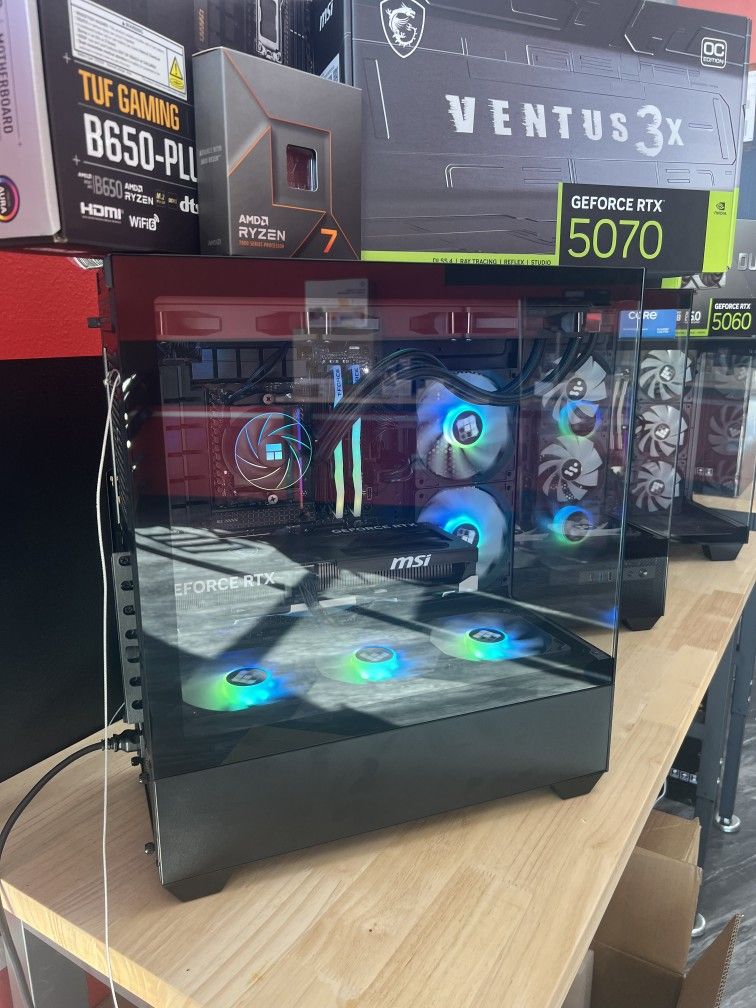 Custom RTX 5070 Gaming PC. Only $50 Down With No Credit Financing!